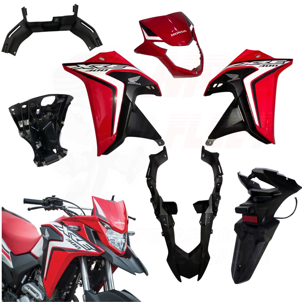 Kit Carenagem Xre 300 2020 / 2021 / 2022 Original Honda