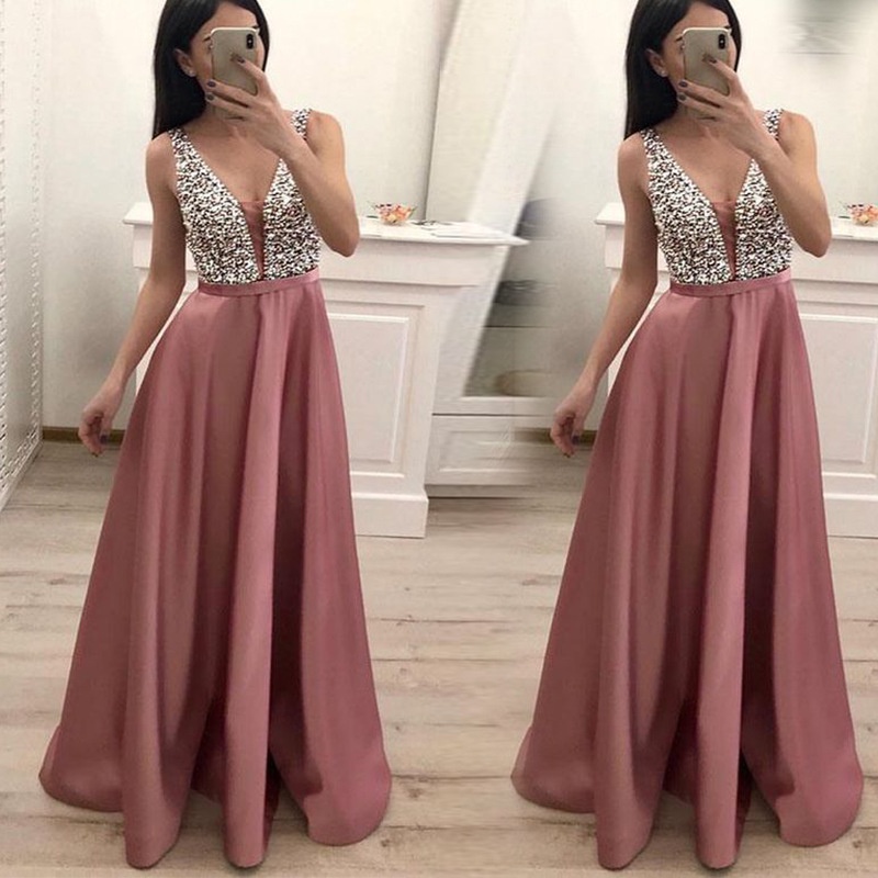 Vestidos De Festa De Festas De Casamento De Dama Elegante Para A