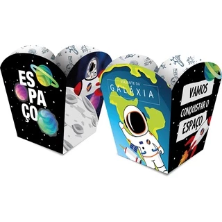 Cachepot Papel Espacial - 04 Unidades - Regina - Rizzo em Oferta na Shopee