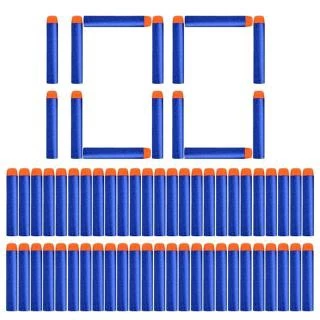 50/100Pcs Dardos Para Nerf 7.2cm De Refil Balas De Brinquedo Séries Presente Infantil De Natal