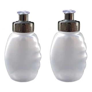 Kit Com Duas Garrafinhas Squeeze Corrida Caminhada Escolar