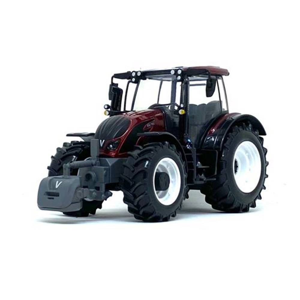 Miniatura Trator Agrícola Valtra N174 - Vermelho - 1:32 - Burago