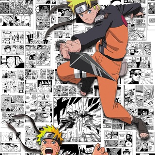 Papel de Parede Adesivo Autocolante Mangá Anime Naruto Akatsuki Quarto 1m x  50cm - Desconto no Preço