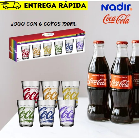 JG 3 COPO AMERICANO COCA COLA 450ML NADIR - Mobile