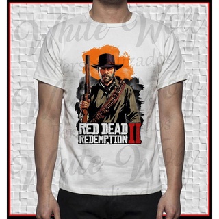 camisa de jogo personalizada arte Red Dead Redemption Arthur