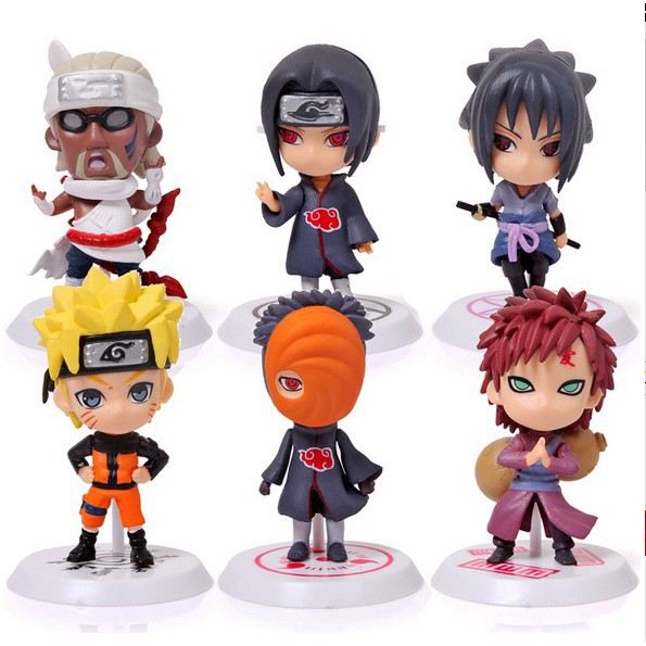 Mini Action Figure Itachi com o Sasuke pequeno - Naruto - Loja