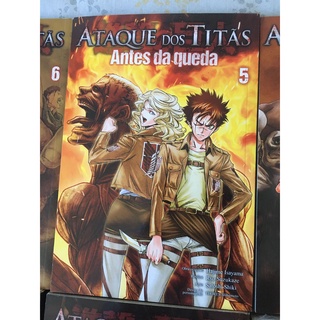 Mangá Ataque Dos Titãs Shingeki No Kyojin Antes Da Queda 5 Lacrado