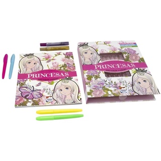 Meu Super Kit Livro de Arteterapia Princesas Happy Books