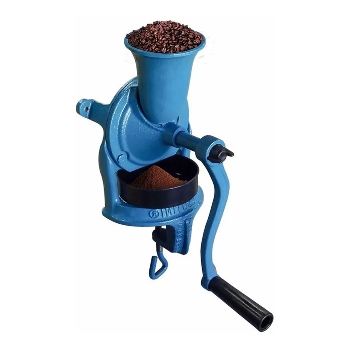 Moedor de Grãos de Café Manual Compacto Estrutura em Ferro Fundido ...