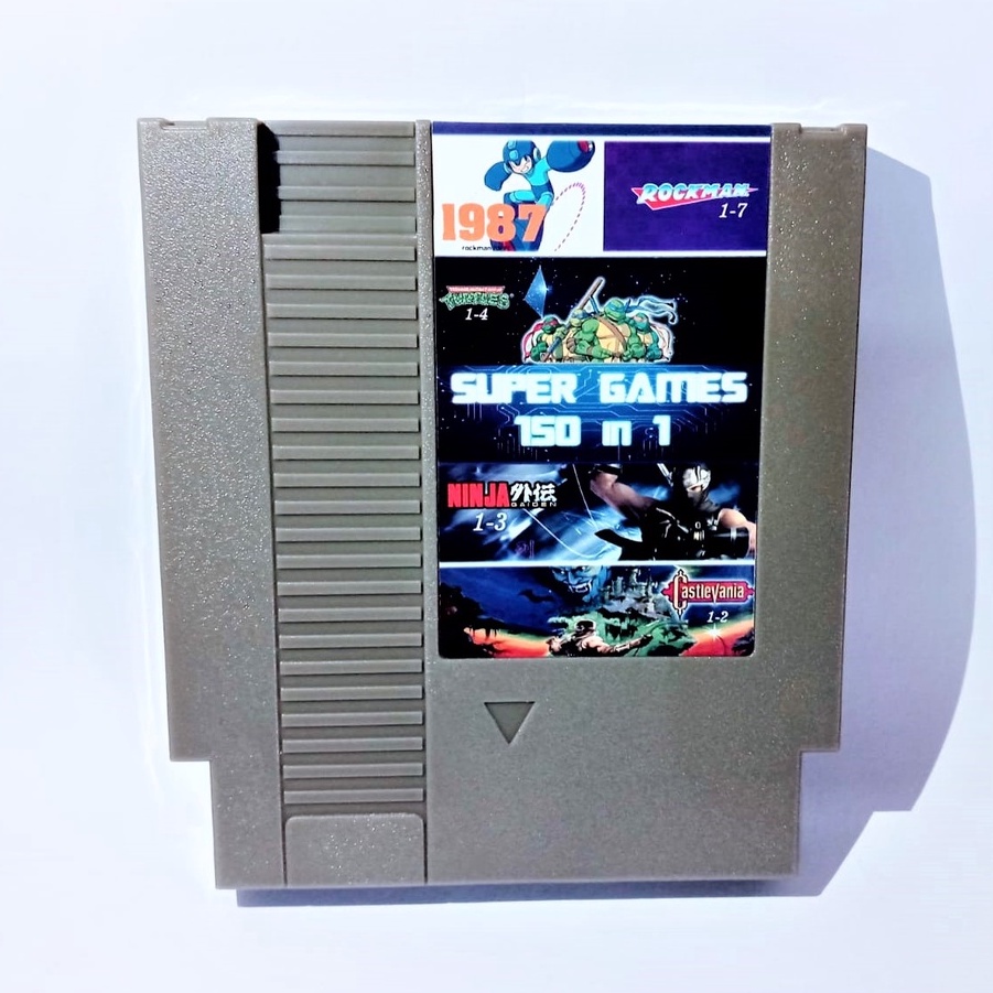 Invólucro de cartucho de console de jogos para NES, caixa de