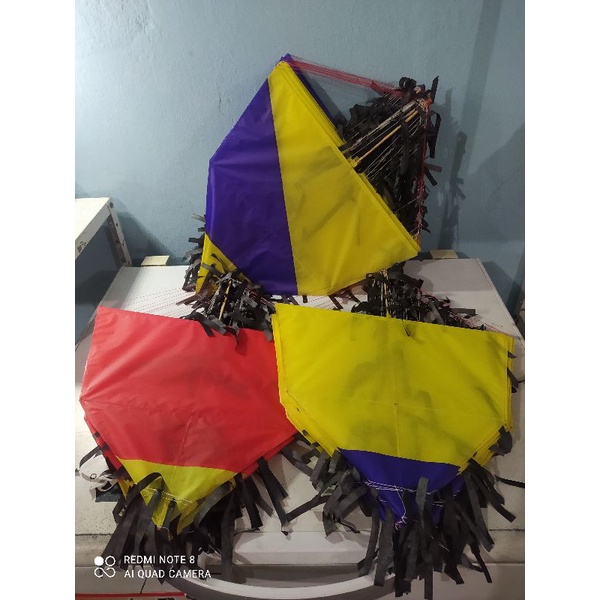pct.com 20 pipas com rabiola (10 pipas de 55cm +10 pipas de 50cm ...