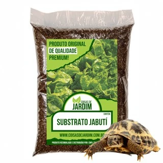 2 Litros Substrato Para Jabutís E Cágados - Fibra De Coco Em Pó