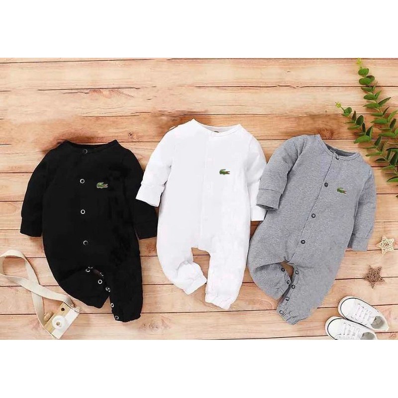 KIT 3 Macacões para bebe Recém nascido