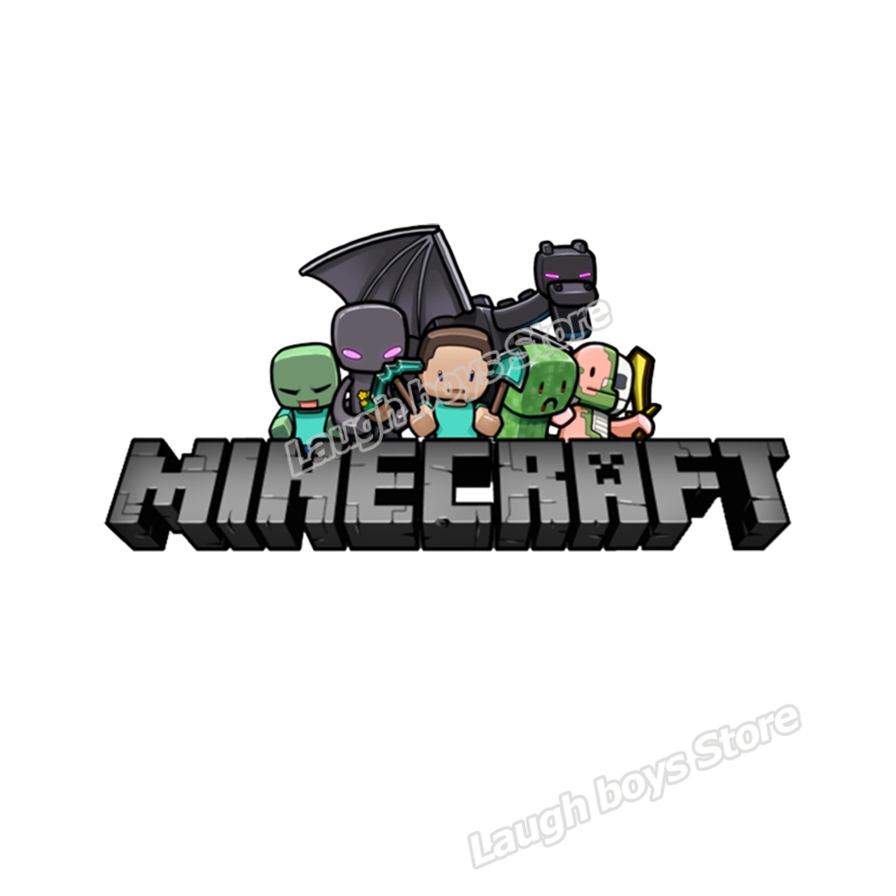 Minecraft Adesivo De Transferência De Calor De Desenhos Animados ...