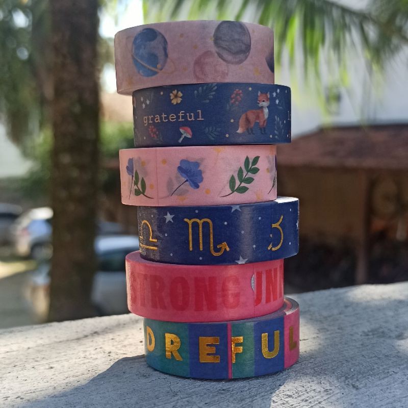 Washi Tape Tilibra - UNIDADE - 15mm x 10 metros - COLEÇÃO NOVA | Shopee ...