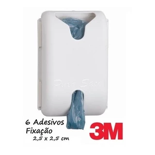 Puxa Sacos p/Sacolas Plasticas Branco