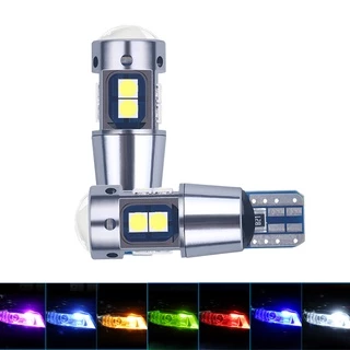 1X Super Bright Lâmpadas LED T10 W5W Canbus Não Terror 3030 10 Smd Auto Lâmpada De Leitura Interior Cunha Turn Side Branco 6000 K