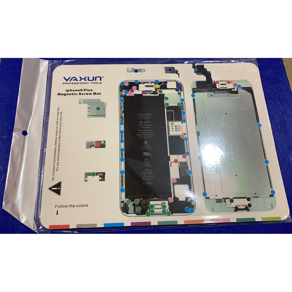 Tapete De Parafuso Magnético Para iPhone 6 YAXUN | Shopee Brasil