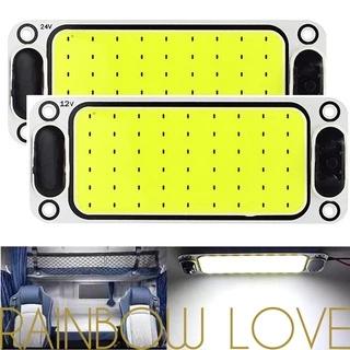 12/24 V 54 LED COB Carro Leitura Noite Luzes Tira/Universal Car Truck Dome Interior De Luz Com On//Van Lorry Camper Caminhão Barco Telhado Painel