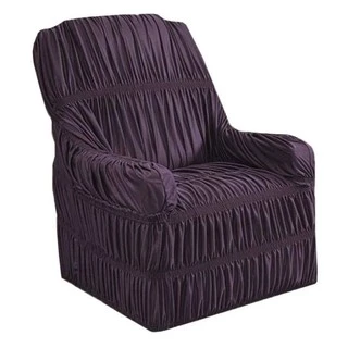 Capa para sofá Poltrona do Papai 21 Elasticos Malha Gel Roxo