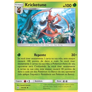 Conjunto de Cartas Pokémon Tipo Planta, Produto Masculino Pokémon Nunca  Usado 73776380