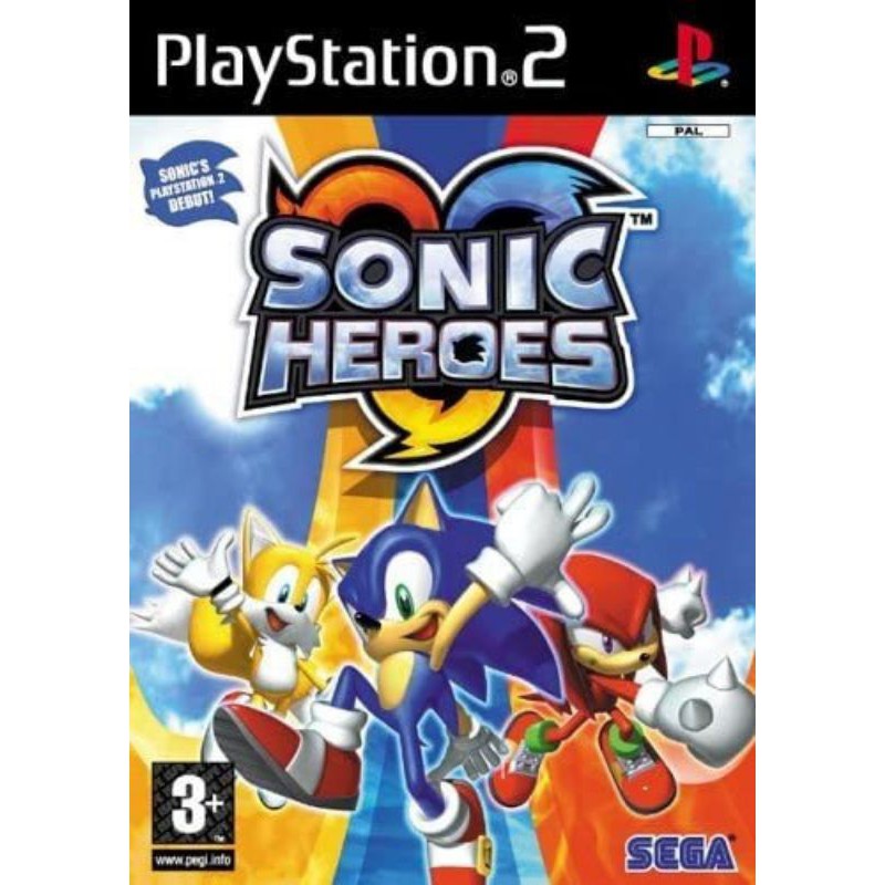 Jogo Sonic Heroes ( Aventura ) ps2