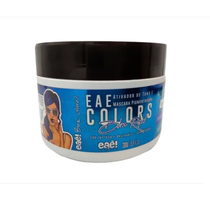 Ativador De Tons Eaê Colors Blue Royal 300g | Shopee Brasil