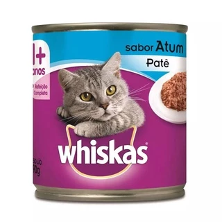 Ração Úmida Whiskas Gatos Patê Atum 290g