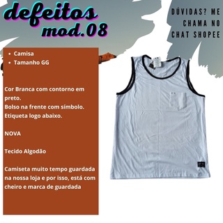 Mix de roupas masculinas ELVINE (defeitos menores)