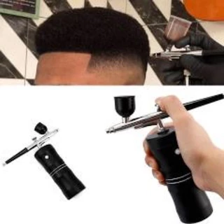 Aerógrafo sem fio Profissional Barbearia barbeiros barbeshop maquiagem unhas confeitaria