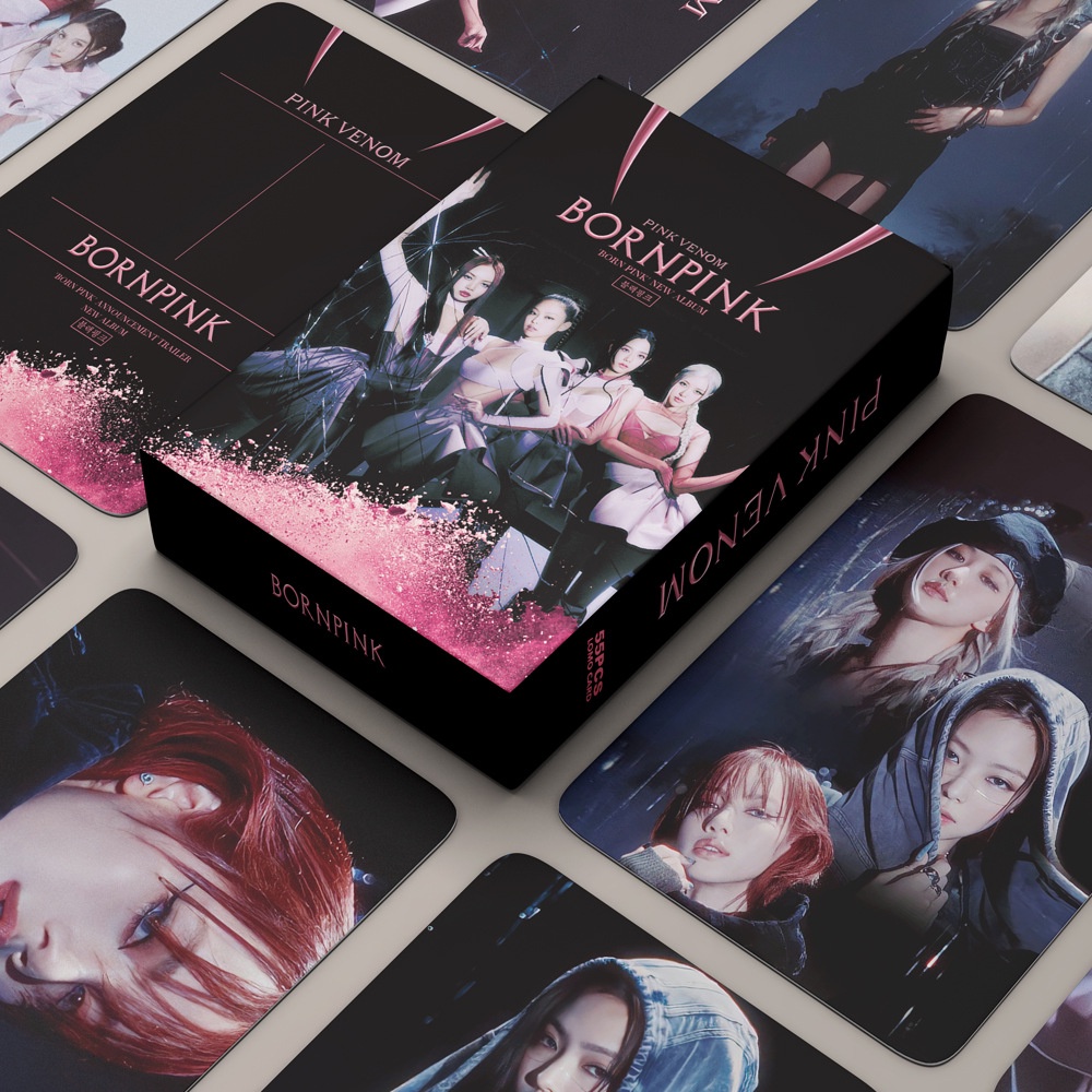 BLACK PINK : Lisa, Jennie, Jisoo, Rosé Lomo Cards (1 Set/30 Pcs
