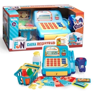 Caixa Registradora Creative Fun  Multikids - BR386 em Oferta na Shopee