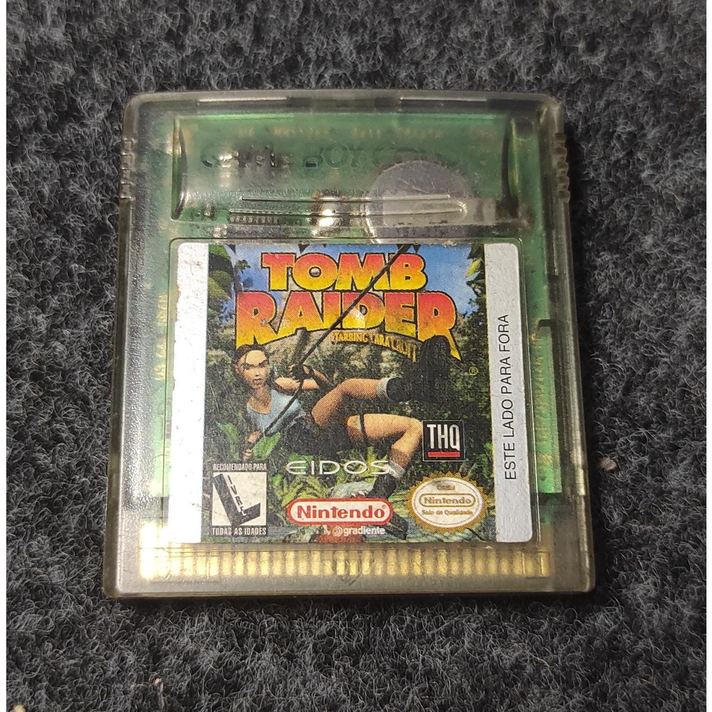 Tomb Raider Starring Lara Croft Gameboy Color Shopee Brasil