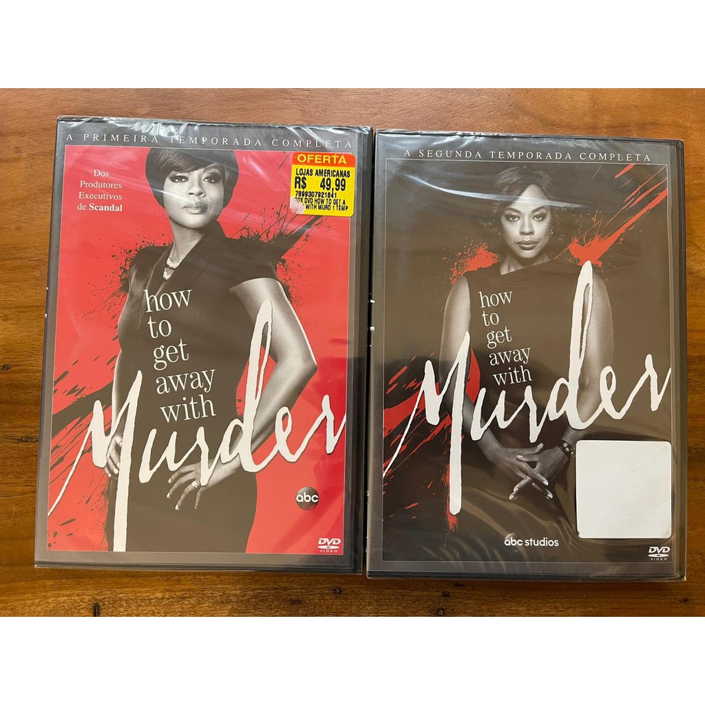 DVD How To Get Away With Murder - 1a e 2a Temporadas Completa - Lacrado ...