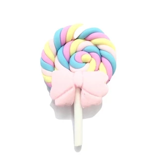 APLIQUE Biscuit PIRULITO (6 Unidades) - Aplique Festa confeitaria