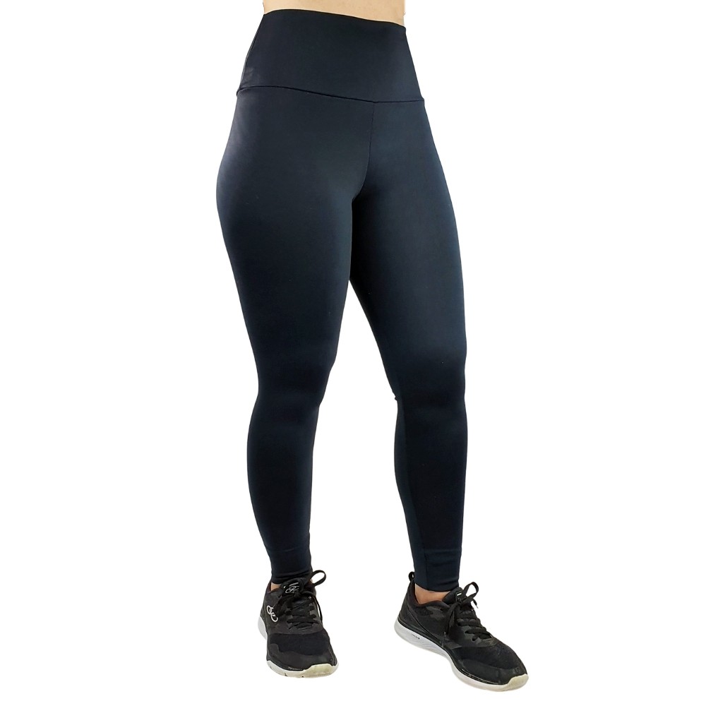 Kit 5 Legging Calça Suplex Grossa Cos Alto