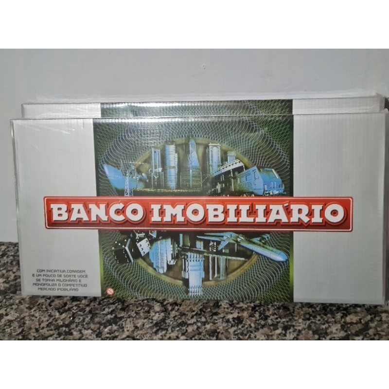 Banco Imobiliário Jogo Tabuleiro Tradicional