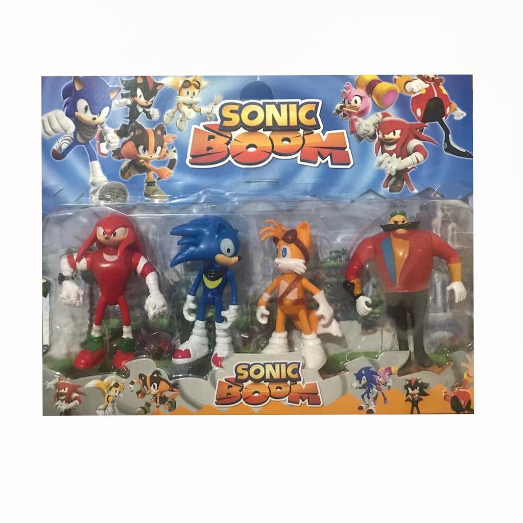 Bonecos Sonic Kit C/ 4 Conjunto Action Figure Pronta Entrega - Corre Que Ta  Baratinho