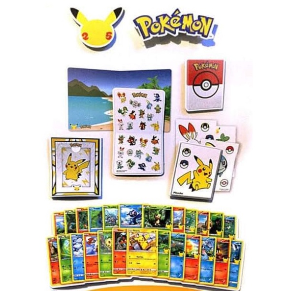 Coleção Pokémon... Itens que Acompanha os Cards... Blister/ Adesivos Divertidos/ Adesivos/ Porta Cards/ Moldura para Cards ou Fotos