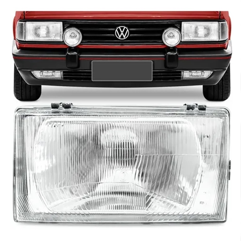 Farol Gol Parati Voyage Gts 87 88 89 90 Grande 26 Cm