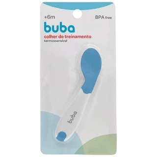 Colher De Treinamento Termo Sensível Azul 11840 - Buba