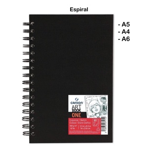 Art book ONE sketchbook A4 100g/m2 80 pages spiral bound