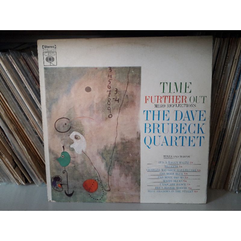 Lp Time Further Out - The Dave Brubeck Quartet Vg+ | Shopee Brasil