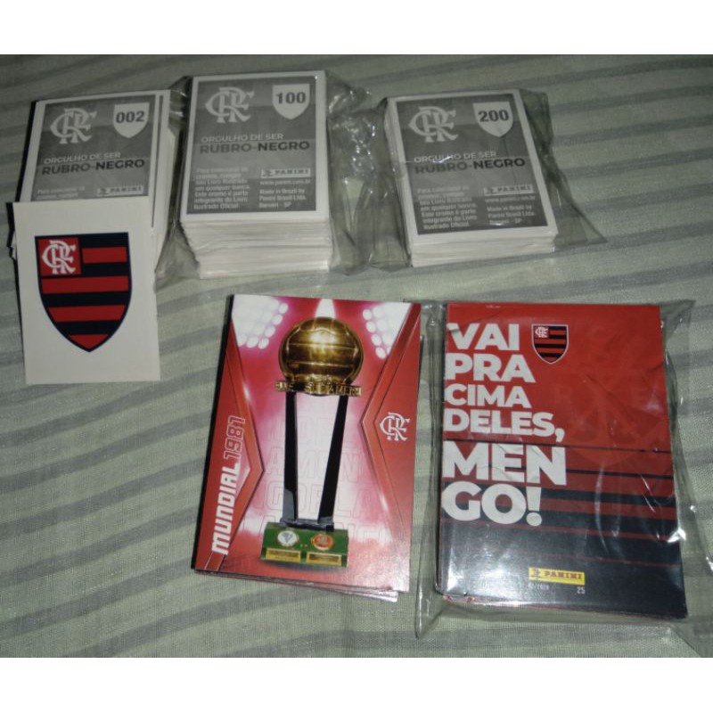 Figurinhas Avulsas Flamengo Orgulho de Ser Rubro Negro