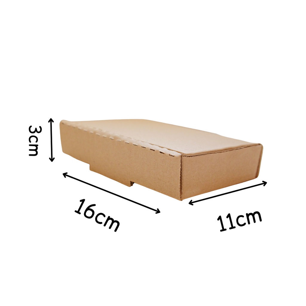 Caixas de papelão 16x11x3 cm C/ 100 un.- Mini envio - Para transporte Ideal para para Correios, PAC, SEDEX E-commerce em geral