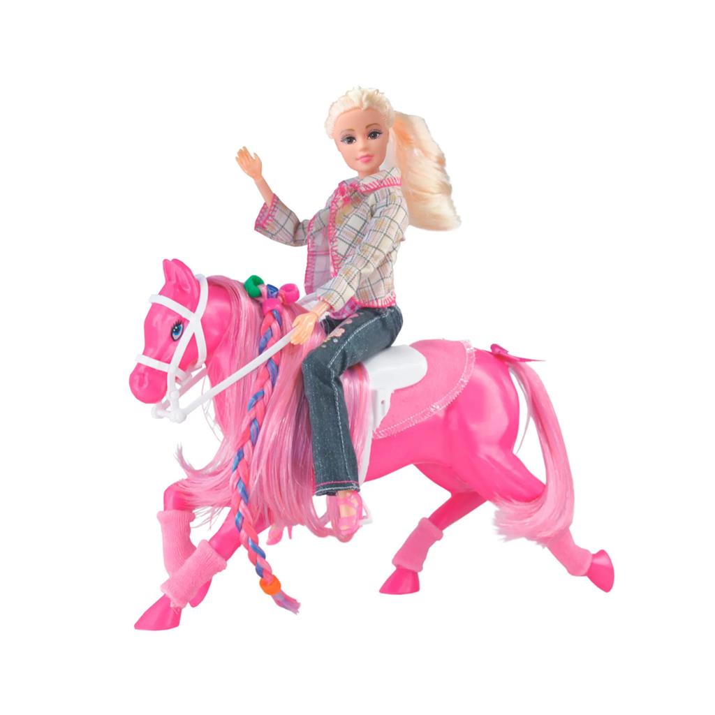 Barbie com cavalo que anda em Promoção na Shopee Brasil 2023