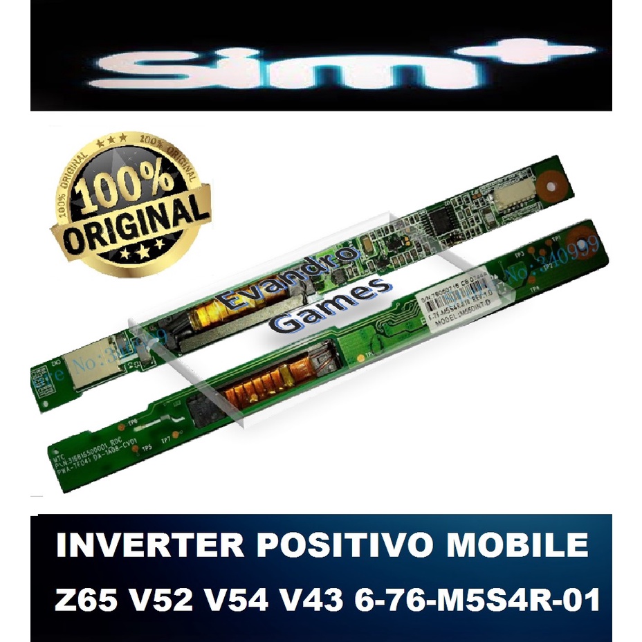 Inverter Tela Notebook Positivo Pwa-tf041 Da-1a08-cv01 | Shopee Brasil