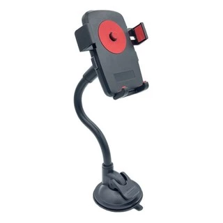 Suporte Veicular Para Celular 360º Fixação Ventosa Haste Firme Ajustável LE023