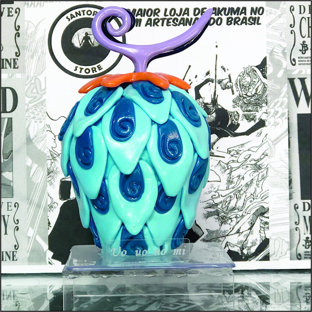 Action Figure - Akuma no mi - Uo Uo no mi - One Piece - Anime Figure -  Mangá - Colecionavel de anime - Otaku - Luffy - Figuras de ação 