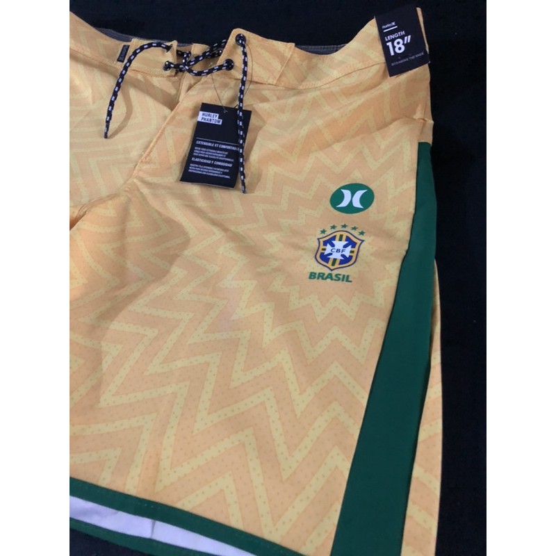 Bermuda Hurley Phantom National Team Brasil Seleções
